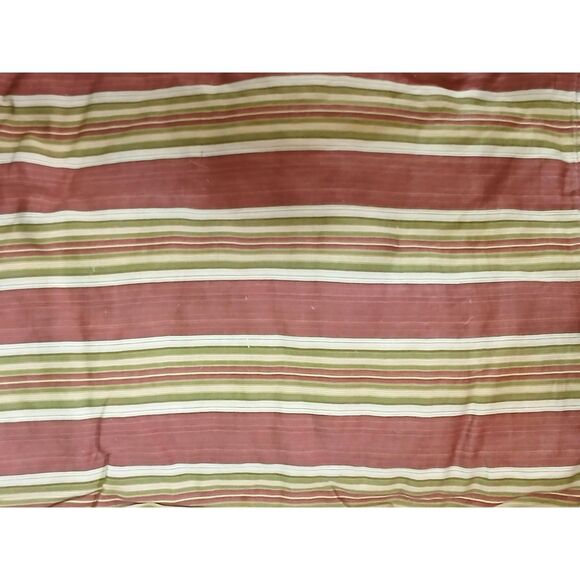 Paisley & Stripe Duvet Cover Full Queen 100% Cotton Reversible India Boho - Picture 3 of 6